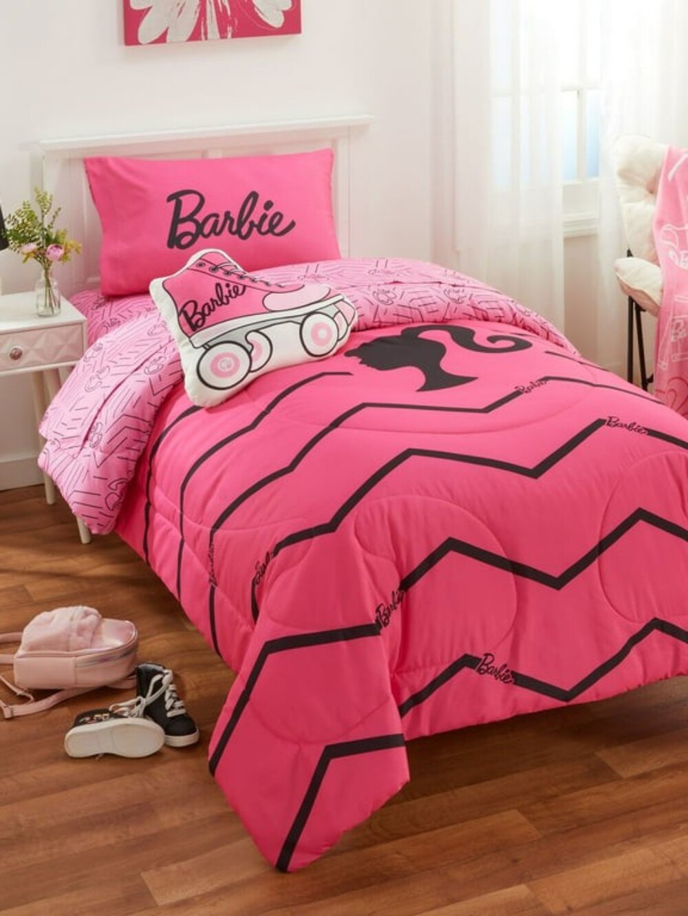 Barbie Roller Skate Decorative Pillow - Picture 2 of 4